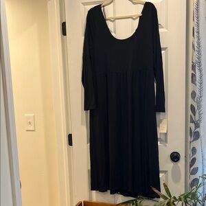 a new day Black Long Sleeve Dress